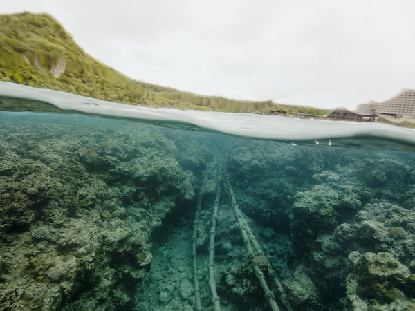 Photo by Trevor Paglen of Internet Cables Under the Ocean